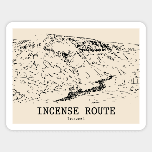 Incense Route - Israel Magnet